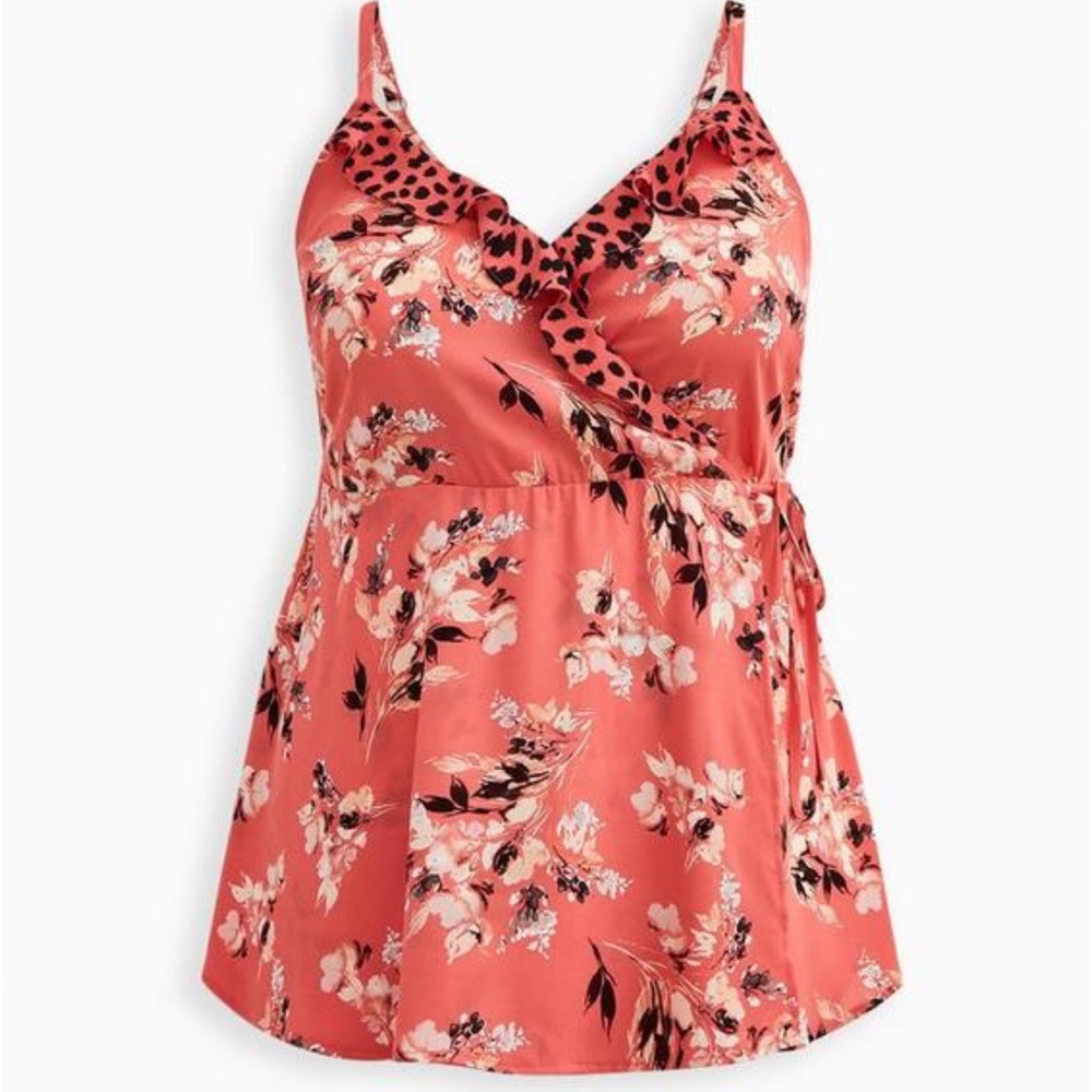 Torrid Georgette Ruffle Front Cami - Picture 2 of 3